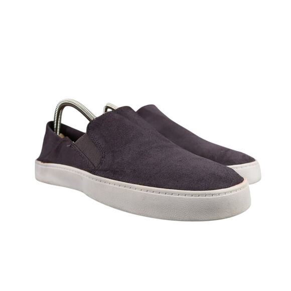 Steve Madden Shoes Womens 8.5 Sneakers Slip On Fashion Casual Fayna Grey Fabric - Picture 1 of 12